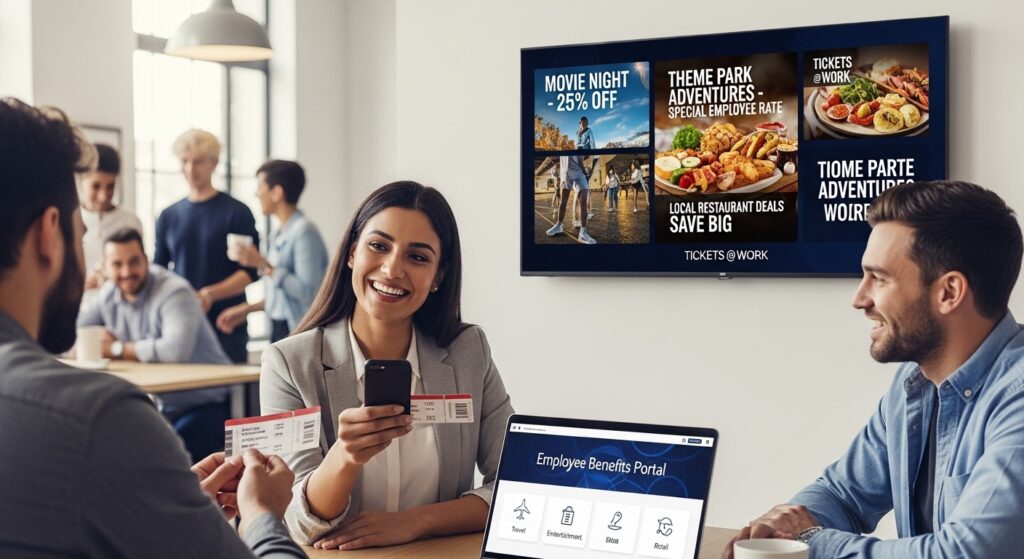 Work Tickets Tickets at Work: How Employee Discount Programs Enhance Workplace ...