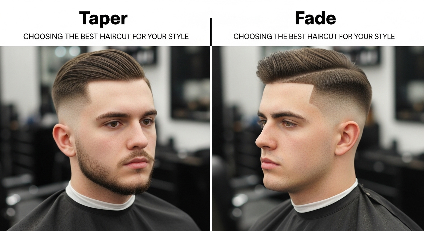 Taper vs Fade