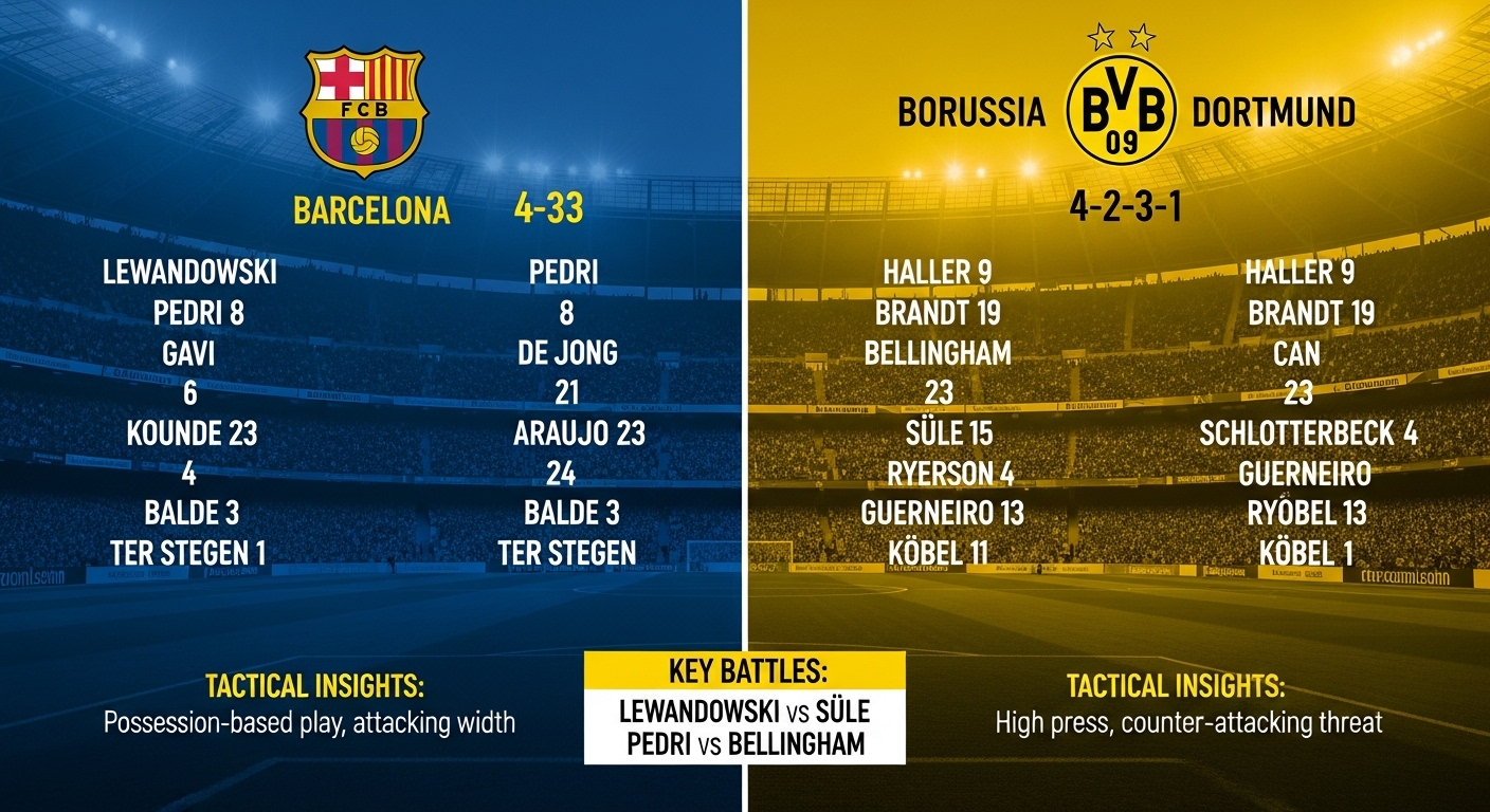  Examining FC Barcelona vs Borussia