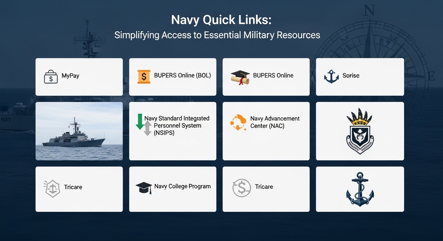 Navy Quick Links