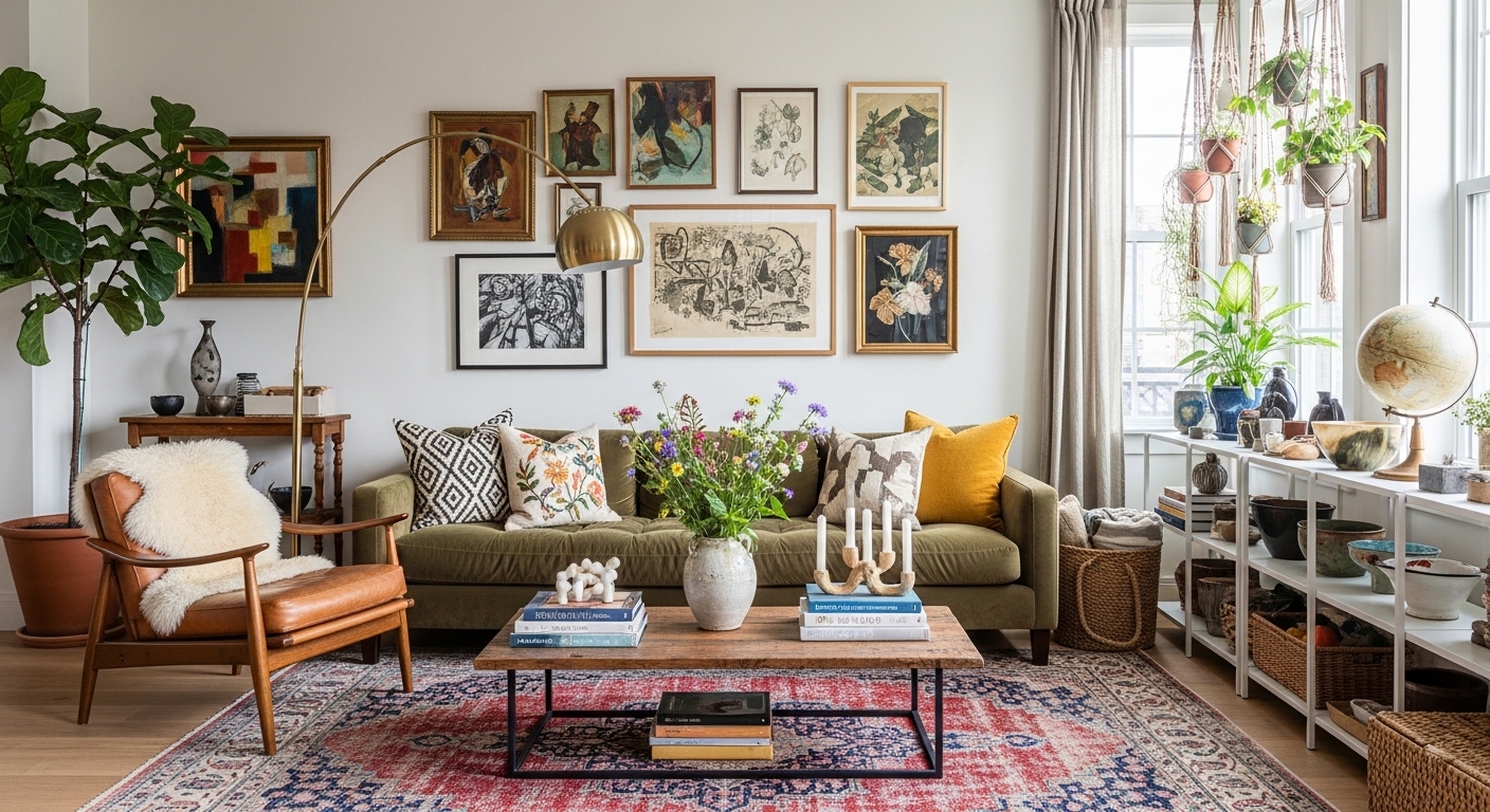 Eklektische Innenräume