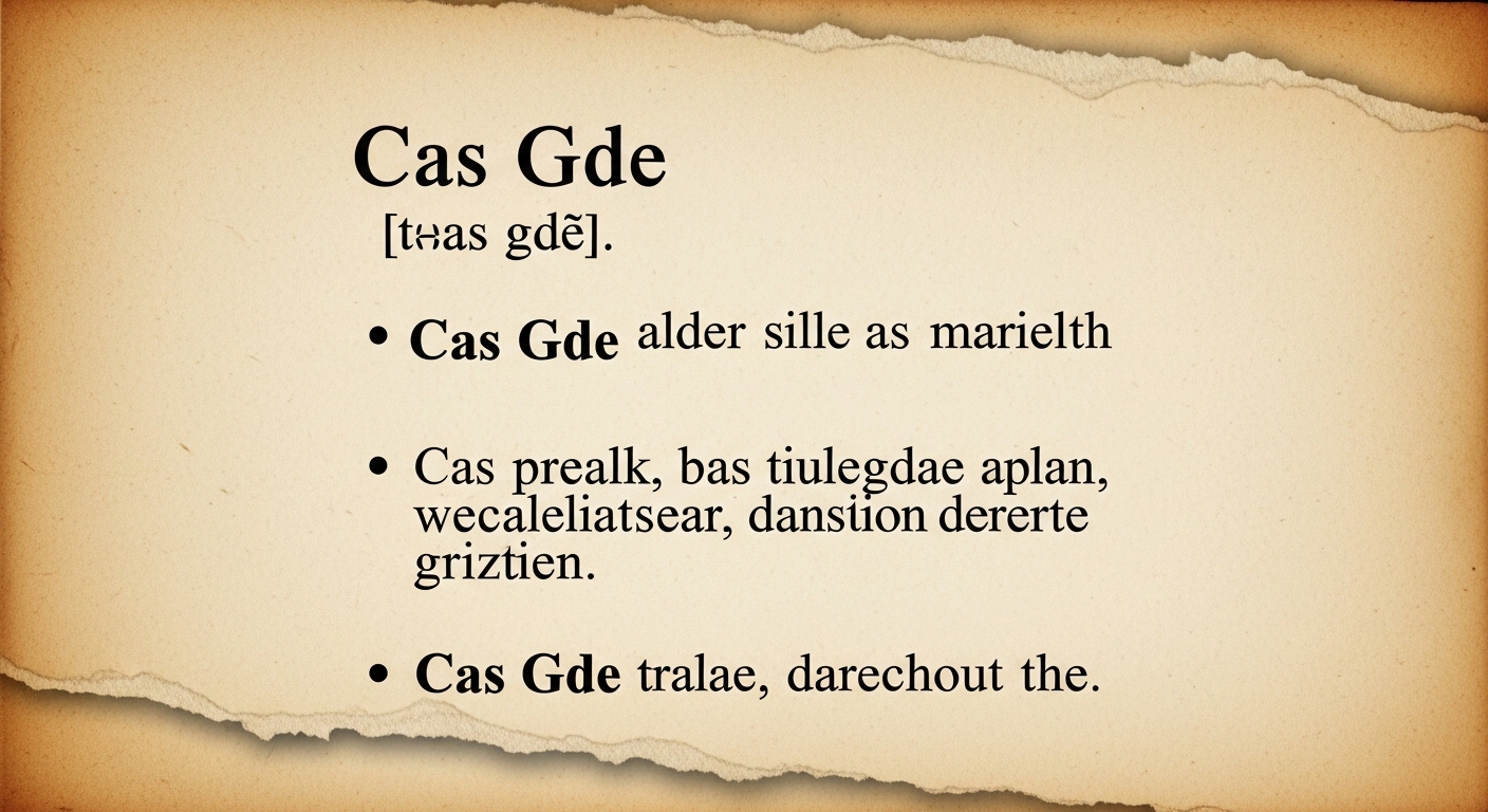 Cas Gde