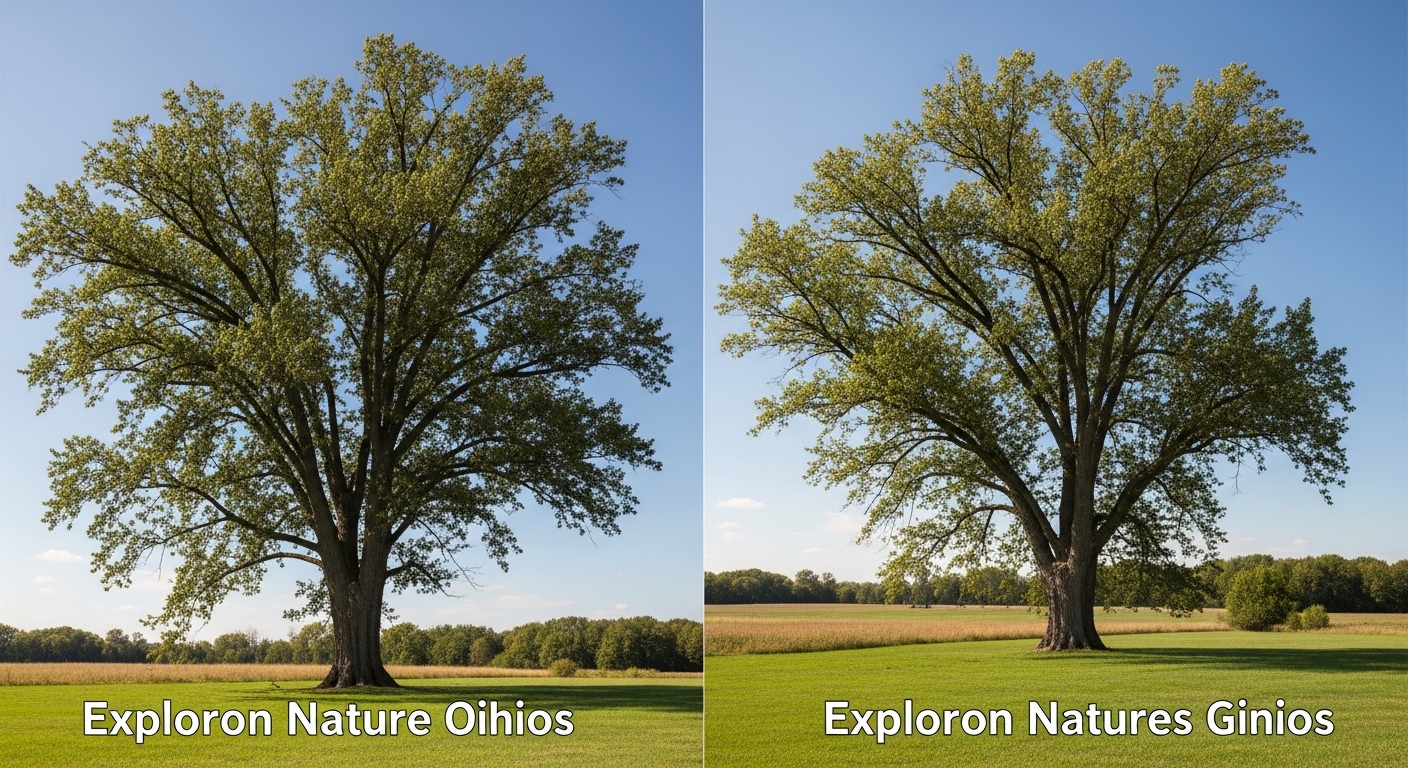 Champion trees near Lewis Center Ohio