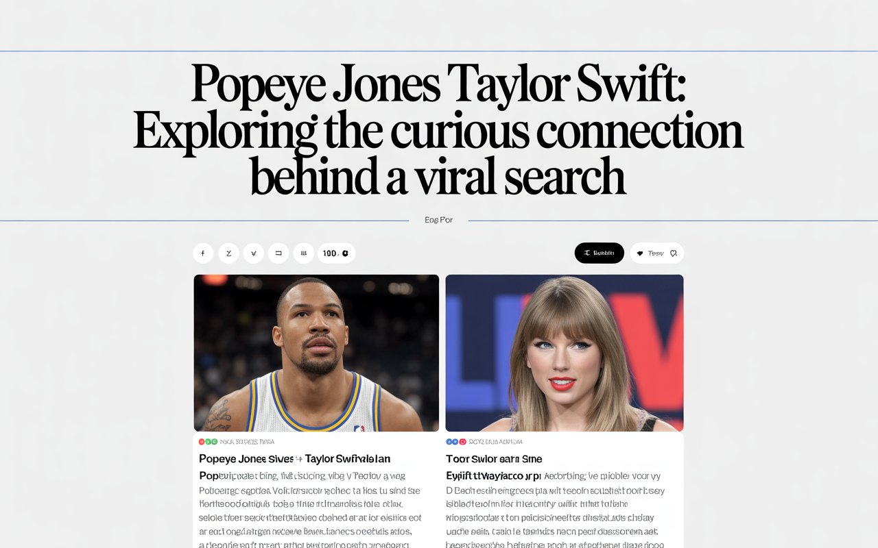 Popeye Jones Taylor Swift